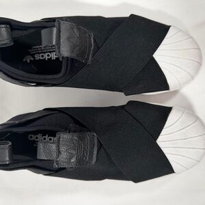 Adidas Black and White Sneakers